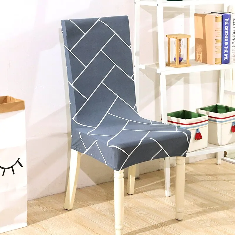 New Arrival 1/2/4/6pc Chair Cover Washable Removable Big Elastic Seat Arm Covers Slipcovers Stretch For Banquet Hotel