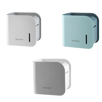 

Toilet Paper Holder Paper Towel Dispenser Wall Paper Bathroom Stand Shelf Basket Bathroom Accessories