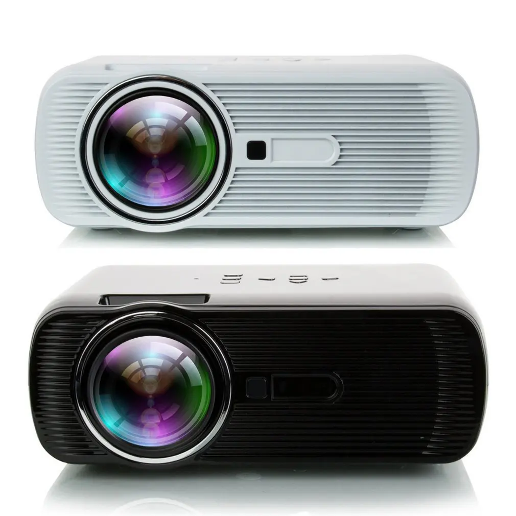 BL-80 Manual Focus Digital LED Projector 2300lm HD 3D Projector Home Cinema Theater Household Media Player VGA USB AV HDMI