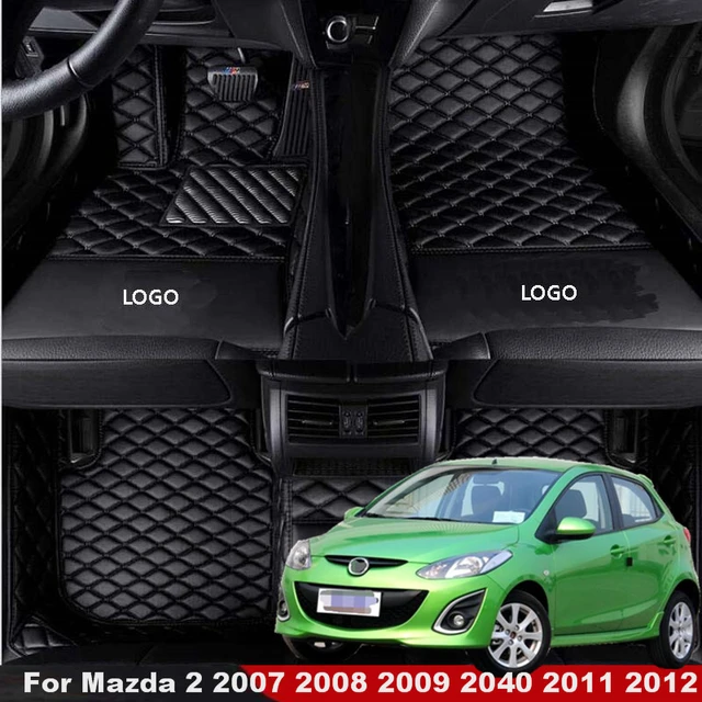 Auto Matten Für Mazda 2 2007 2008 2009 2010 2011 2012 2013 2014