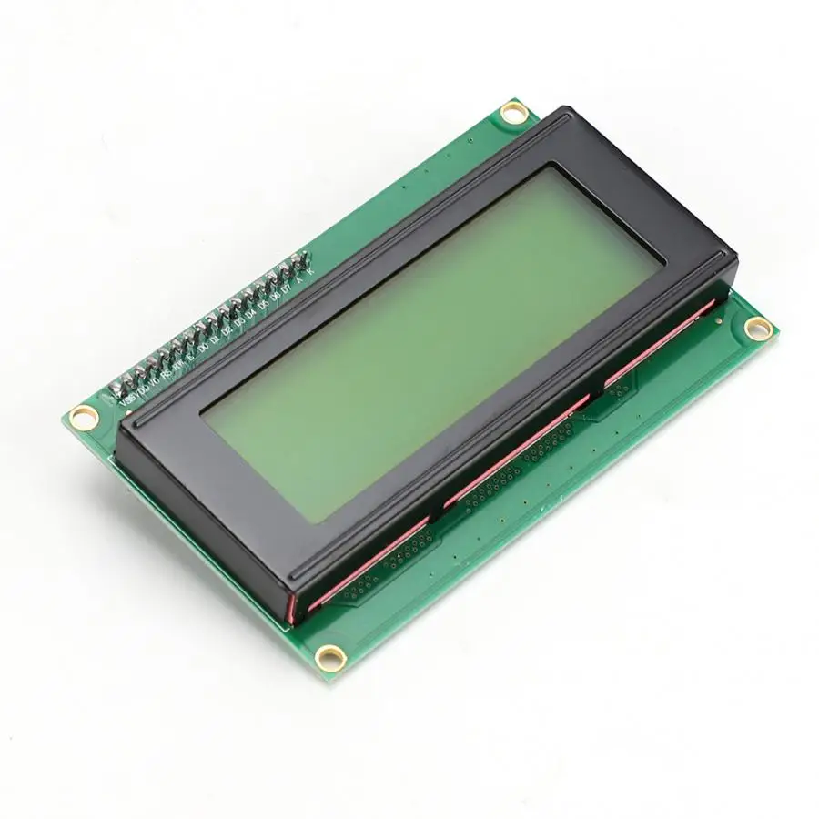 HW-60D 2004A lcd модуль lcd 2004 дисплей 20*4 5V lcd/LCM желто-зеленый экран