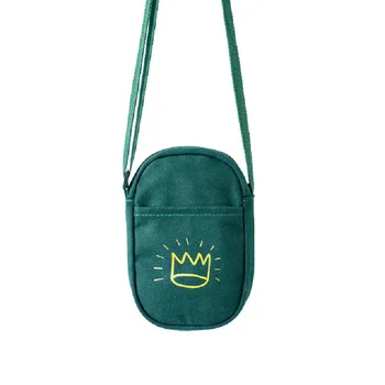 

Canvas women's small coin purse organizer wallet female phone crossbody bag money pouch carteira bolsa feminina bolso for girls