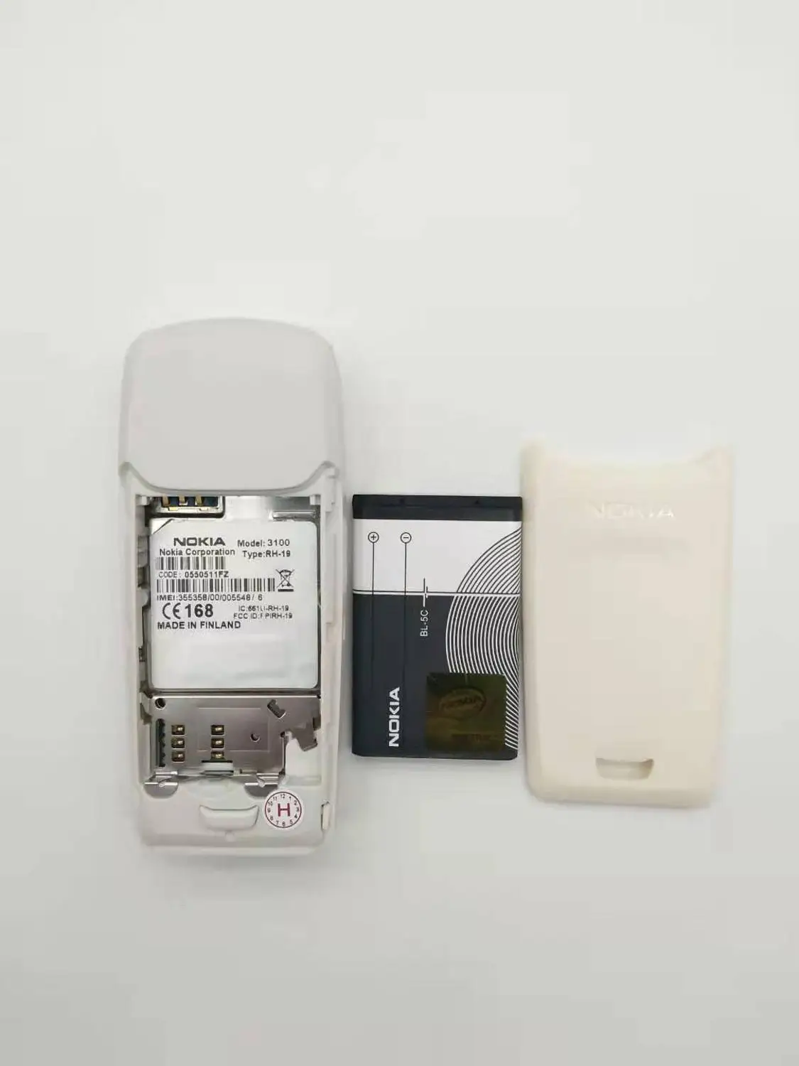 Refurbished Original Unlocked Nokia 3100 GSM Bar Cellphone: 850 mAh, Russian & Arabic Keyboard, Cheap and Old image 6