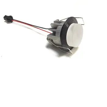 

4pcs/lot LED Mini Cabinet spotlights 3W cut size 34mm AC85-265v black Frame Recessed Ceiling No Flicker Spot Lights For Home