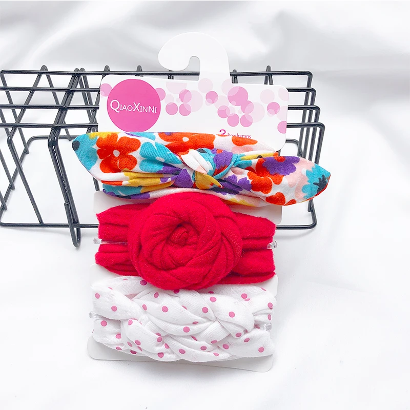 Повязка на голову для новорожденных 3 шт./лот | Мать и ребенок