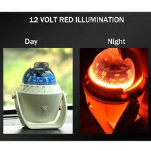 Морской электронный лодочный корабль автомобильный компас навигационный poitio светодиодный светильник морская навигация Белый Портативный Компас