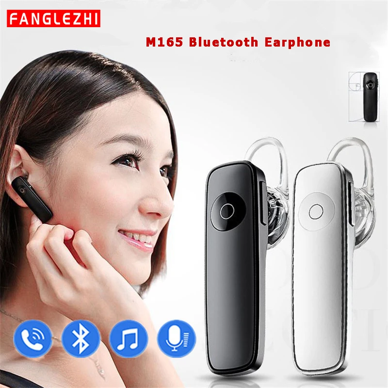 

M165 Bluetooth Headphone Wireless Earphone mini V4.1 with Microphone Sport Handsfree Headset for iPhone Samsung Xiaomi all phone