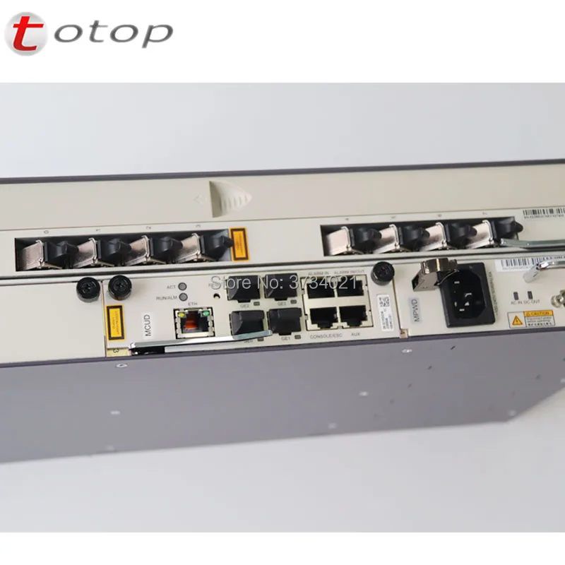 100% оригинал Huawei 8 портов GPBD MA5608T Opitcal линейный терминал OLT устройство с 10GE MCUD1 Uplink AC