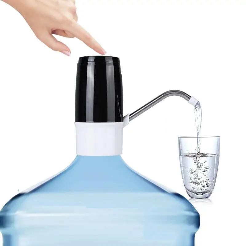 Электрический насос для бутылки воды usb зарядка автоматический насос питьевой воды портативный диспенсер для воды галлон переключатель питьевой бутылки
