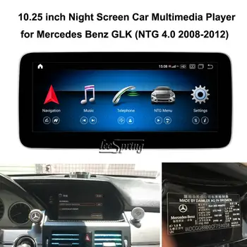 شراء 10.25 بوصة تعمل باللمس أندرويد 10.0 سيارة مشغل وسائط متعددة لمرسيدس بنز GLK X204 NTG4.0 4.5 2008-2015