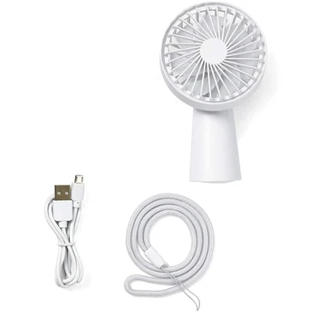 

Personal Portable Fan with USB Rechargeable 2000MAh Battery Operated Fan 3 Speeds for Kids Women Outdoor Household