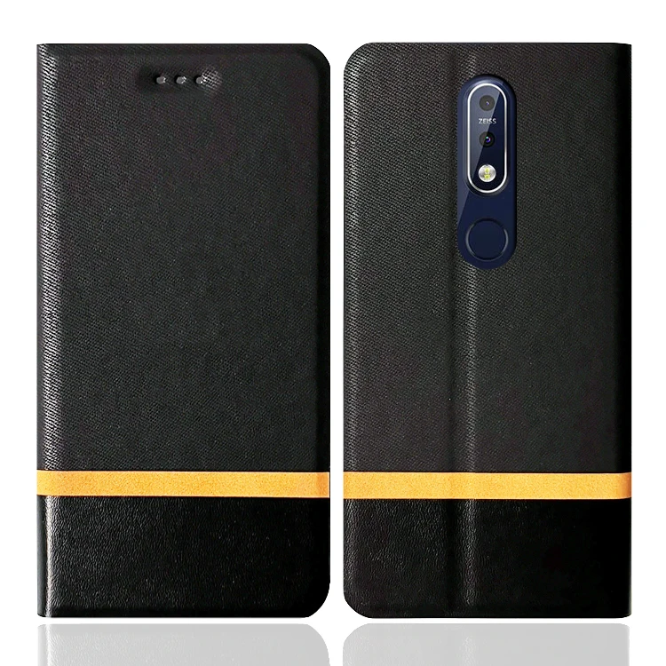 Чехол для Nokia 7,2 6,2 кожаный флип-чехол для Nokia 7,1 чехол с держателем карты