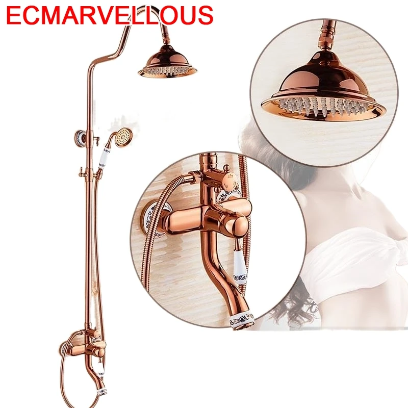 Banheiro умывальник Choveiro Duschset дуще Piscina Columna Colonne De душ Eletrico напора Ванная комната душа