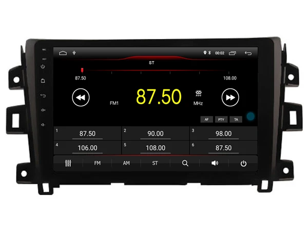 Flash Deal Built in 4G Lte car Intelligent navigation tape recorder 9.0 android car gps radio multimedia player for nissan NAVARA NP300 3