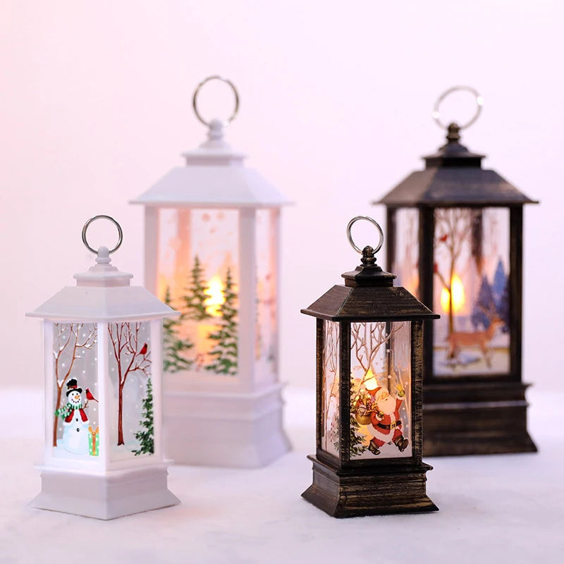 Светильник рождественские украшения для дома светодиодная Рождественская свеча