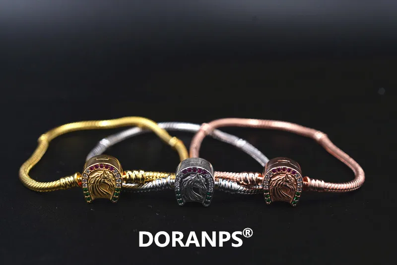 Коллекция Военная лошадь DORANPS 925 браслет для женщин браслеты изготовление