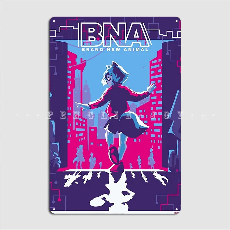 

Bna: новый металлический знак с животными, таблички, забавная настенная пещера, настенный оловянный знак, плакат