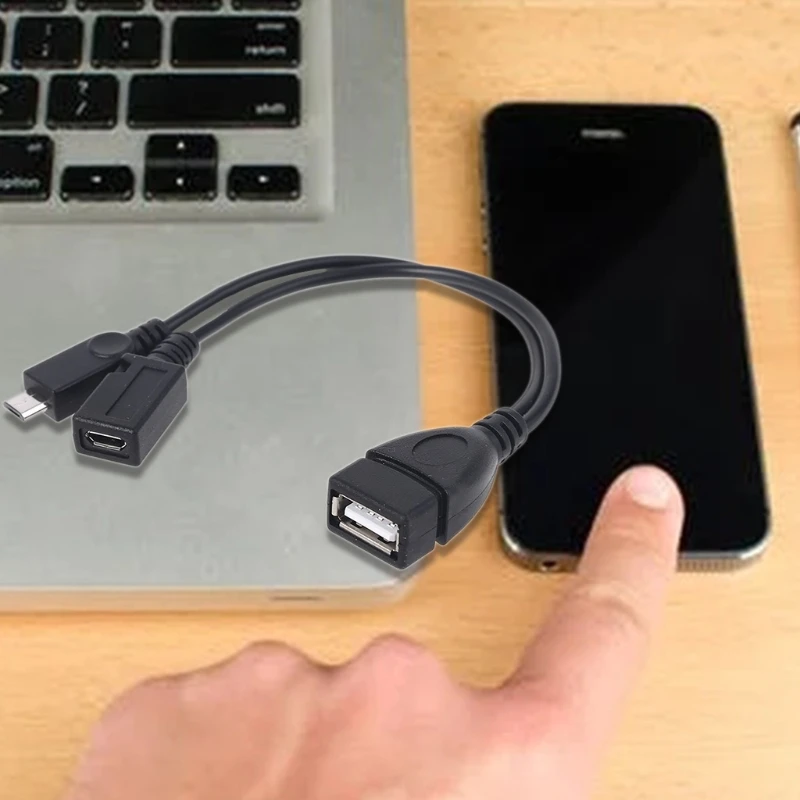 OTG Adapter Micro USB to USB 2.0 Adapter Cable for Fire TV Mobile Phone Tablet PC Smartphone