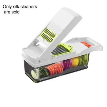 

Vegetable Cutter 6 Cutting Blades Mandoline Fruit Slicer Potato Peeler Cheese Grater Chopper Kitchen Accessories Slicer
