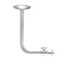 OwlCat Высокое качество Открытый водонепроницаемый CCTV камера вертикальный кронштейн изогнутый Настенный монтажный Опора под локоть l-образный стенд