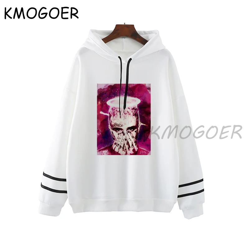 Толстовка Lil Peep Pop Art милая толстовка Женский пуловер для девушек женская одежда в