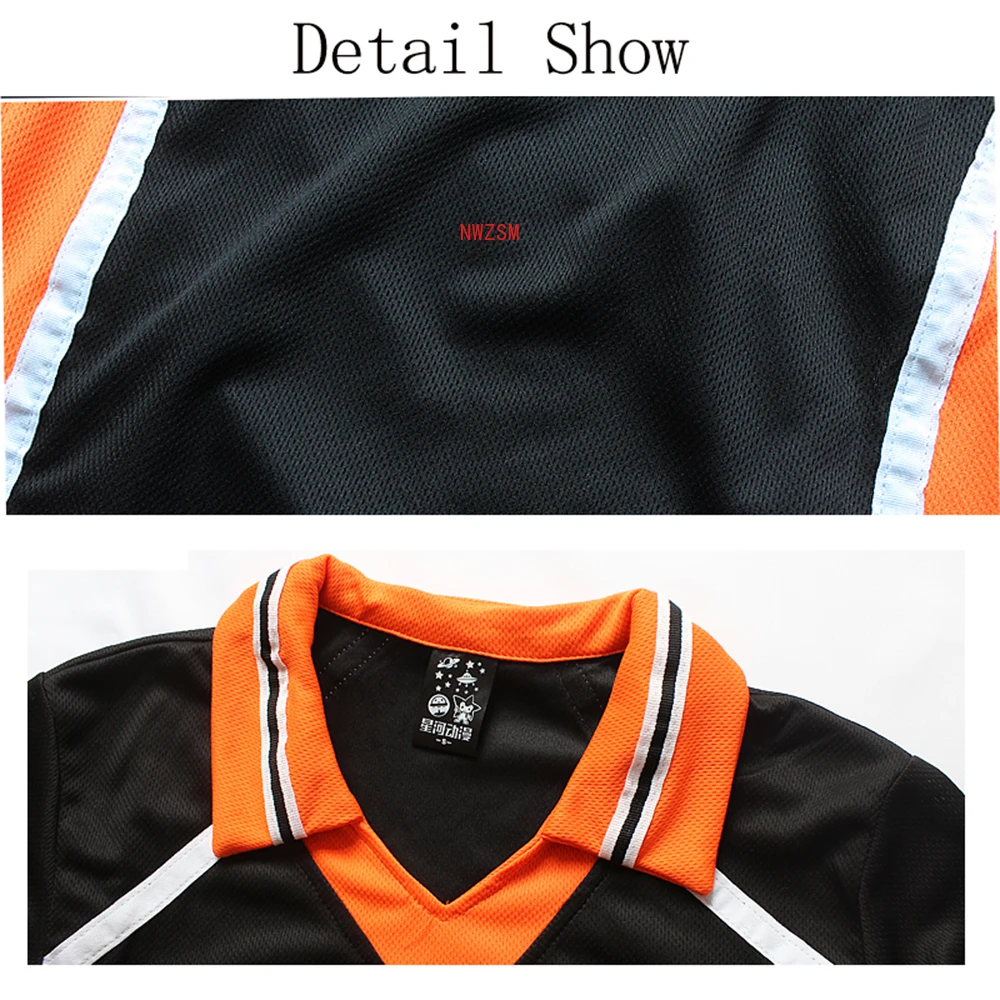 9 видов стилей Haikyuu Cosplay Костюм Аниме школьной волейбольной команды (Karasuno High School