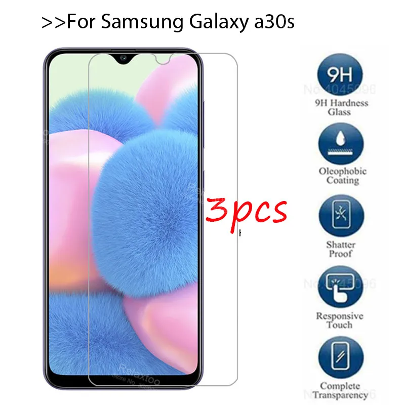3 шт. стекло для samsung a 30 s защитное a30 galaxy 30a galaxya30s Защитная пленка экрана safty armor tremp