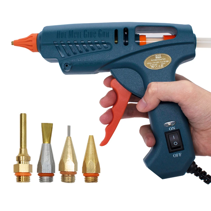 Hot Melt Glue Gun 50w/150w 100w Copper Nozzle For 11mm Glue Sticks Home