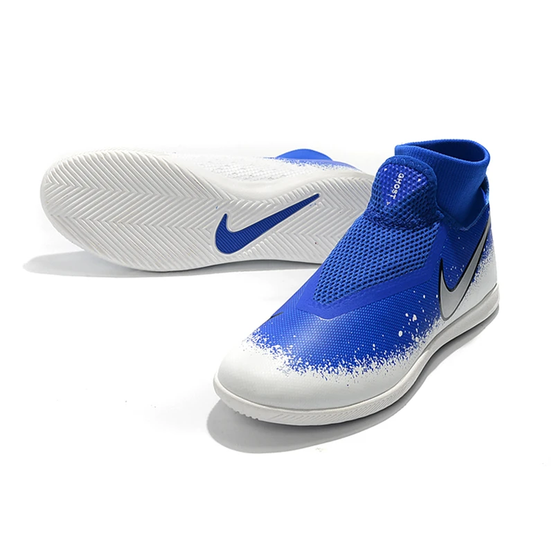 Nike Phantom Vison Academy DF IC; большие размеры 39-45 Футбол бутсы кроссовки Для мужчин Мужская футбольная обувь Zapatillas Deportivas Hombre; большие размеры