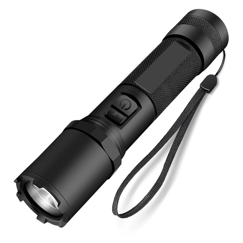

Professional Flashlight Diving 800 Lumens IPX56 Waterproof LED Flashlight 3 Modes for Telescopic
