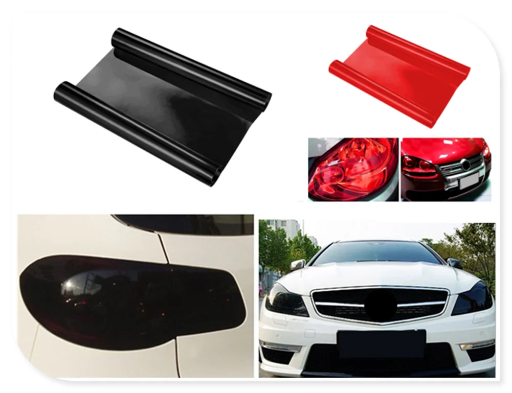 Car personality modification headlight taillight fog light color film for BMW 335is Scooter Gran 760Li 320d 135i