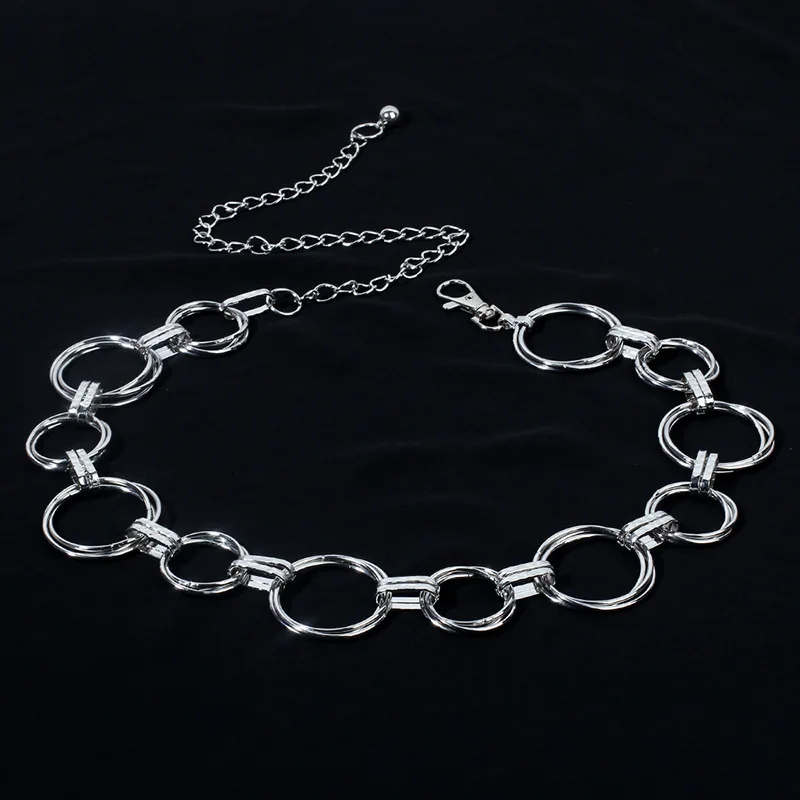 

Tassel Chain Belt For Women Dresses Designer Waist Belts Female circular Metal Golden Waistband cinturon mujer cinto