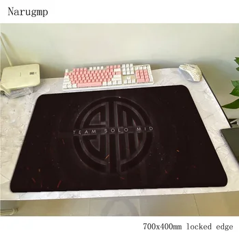 

Team Solo Mid mousepad 70x40cm Kawaii Computer mouse mat gamer gamepad pc xl gaming mousemat desk pad office padmouse