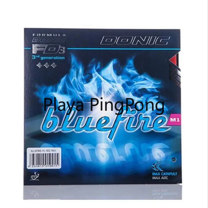 

Donic Original Blue Fire M1 MAX Bluefire Pips-in BLUE SPONGE Table Tennis Rubber Strong Spin Pimples In Ping Pong Rubber