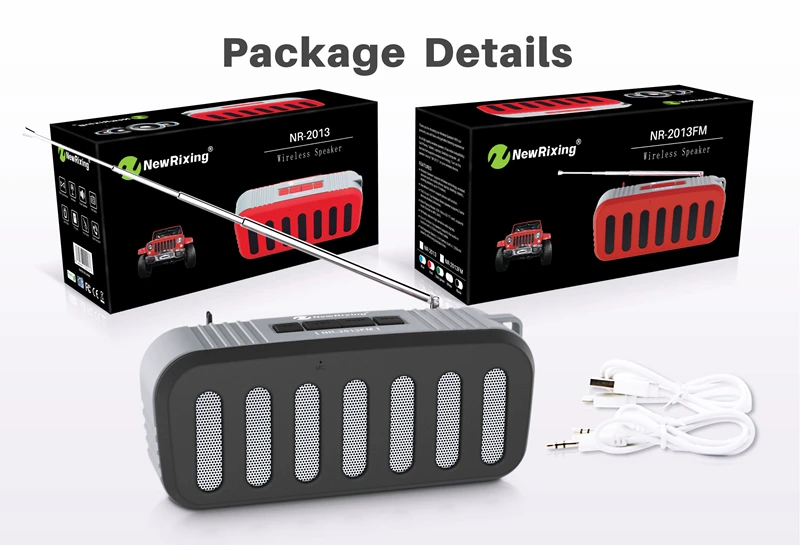 Laiyiqi антенна радио FM Mini herdsman квадратный прямоугольный Bluetooth беспроводной динамик