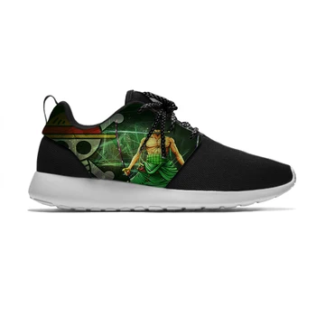 

Anime One Piece Roronoa Zoro Great Cool Classic Kids Sport Running Shoes Casual Breathable 3D Print Sneakers Boys Children Girl
