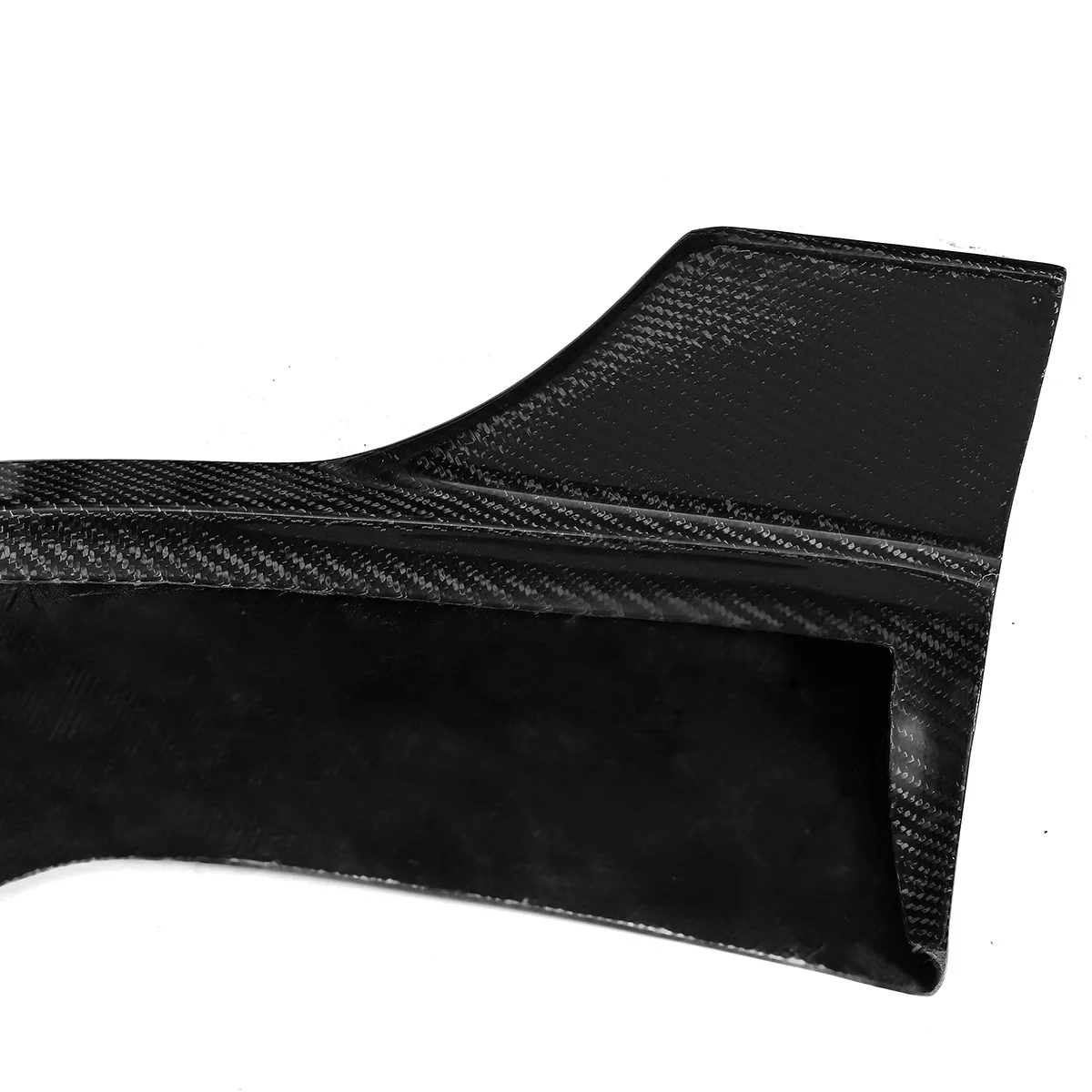 Carbon Fiber Racing Front Bumper Lip Splitters Cupwings for Mercedes-Benzs W218 CLS63 R Style Bumper Protector