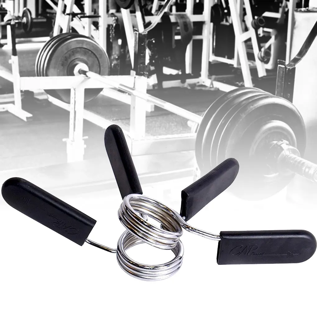 1 Pair 24/25/28mm Standard Barbell Gym Weight Bar Dumbbell Lock Clamp Spring Collar Clips New