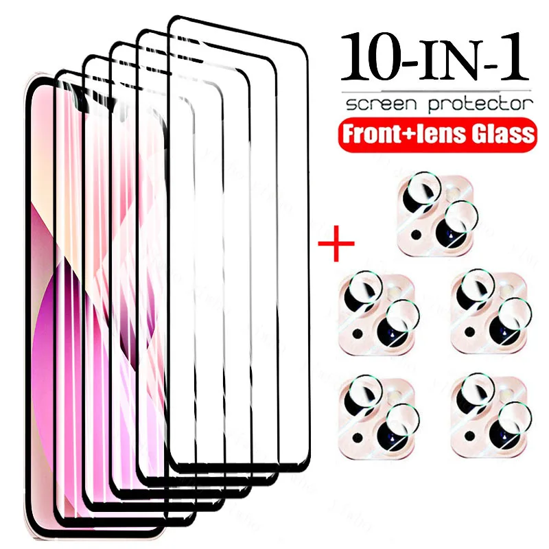 Custodia Protettiva In Vetro Temperato Per Iphone 13 Mini Custodia In Vetro Temperato Per Iphone13 Mini 13 Mini 5.4 "Obiettivo Per Fotocamera Con Prot