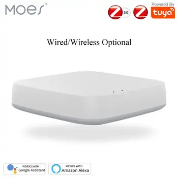 

Tuya Zigbee Bridge Smart Home Zigbee Gateway Hub Remote Control Zigbee Devices Via Tuya APP Works With Alexa Google Home