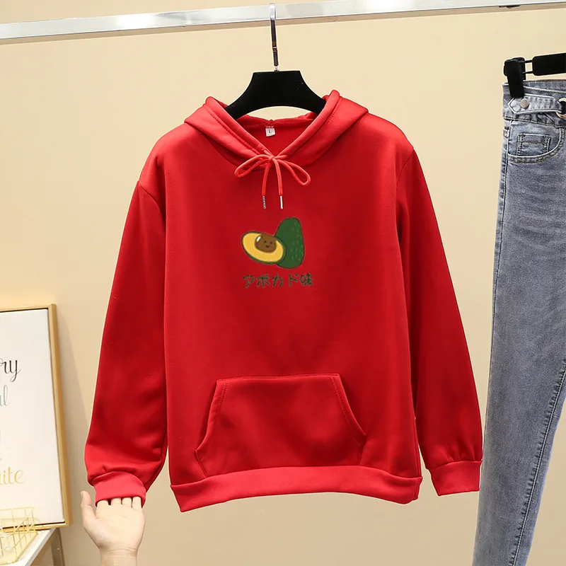 

Winter Skateboard Frog Oversized Sweatshirt Men and Women's Hoodies Harajuku Warm Pullover Drawstring Pink Womens Korean Style