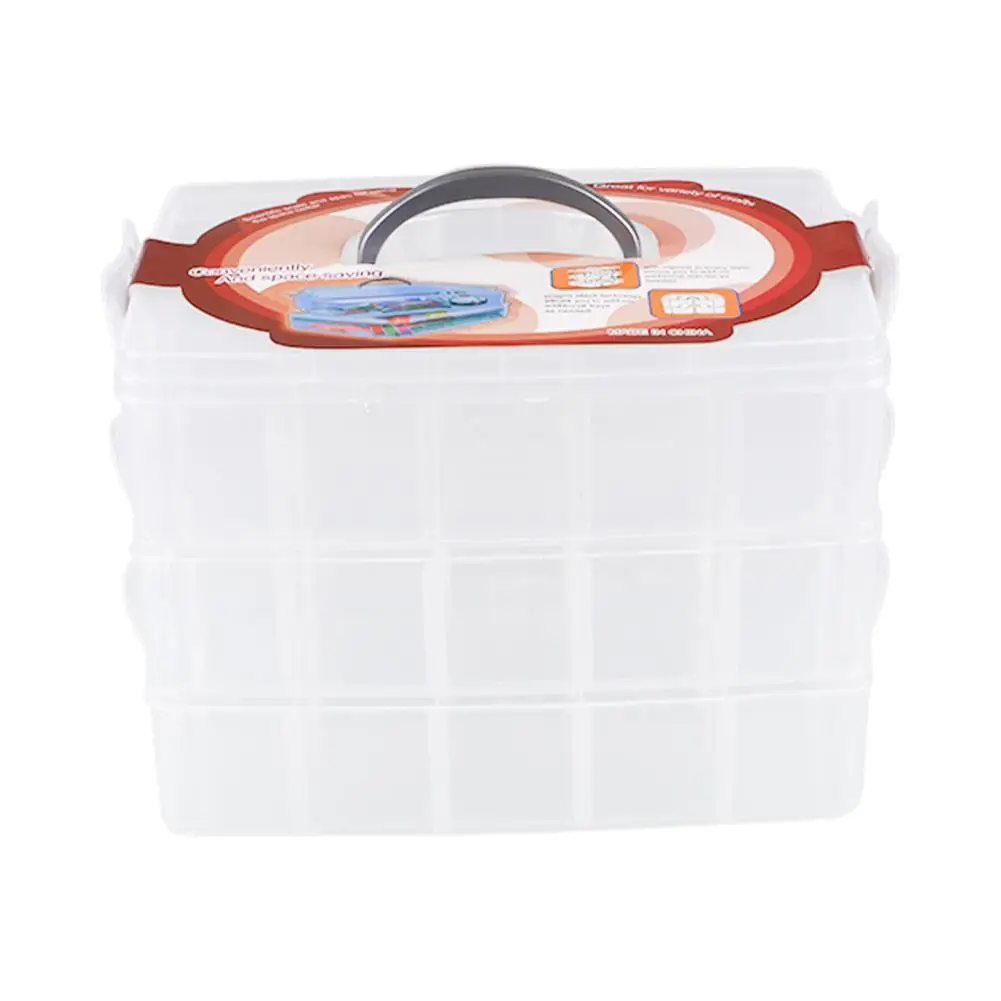 

Makeup Jewelry Storage W/ Cover Box Comstic Case Jewellery Transparen Case