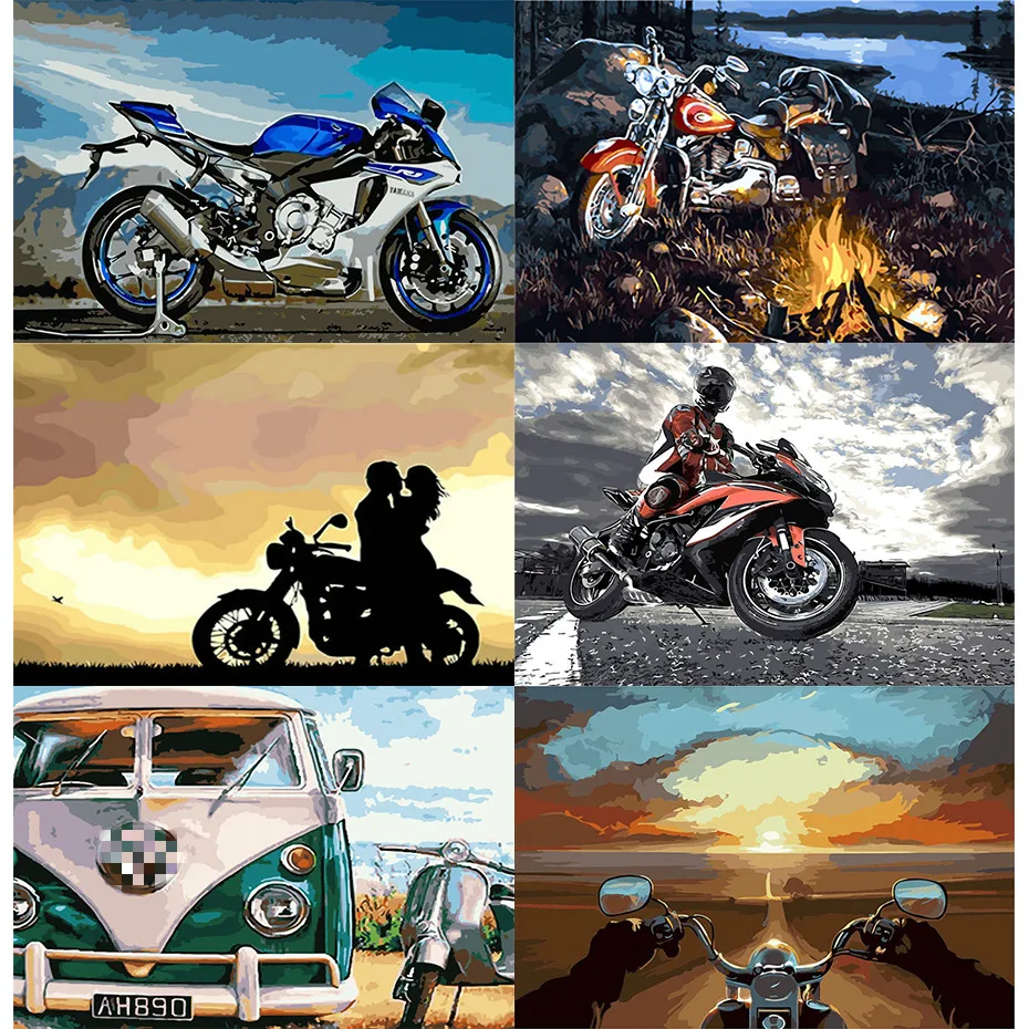AMTMBS-Motorcycle-Landscape-Kits-Acrylic-Paint-Oil-Painting-By-Numbers-Hand-Painted-On-Canvas-Home-Wall_meitu_1