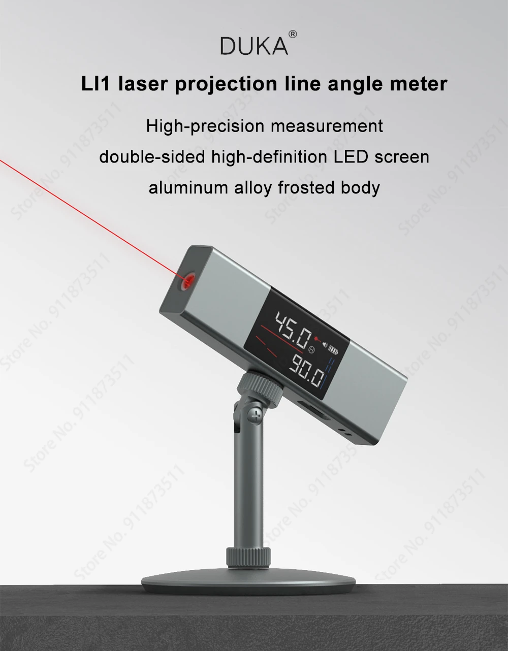 2021 Portable Laser Angle Level Measurement Marking Instrument Dual Laser Projection line Device Waterproof For Home Professiona