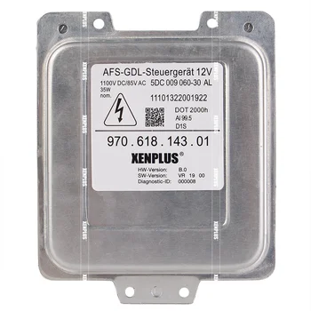 

NEW 97061814301，XENPLUS 1:1 Replacement OEM D1S Headlight Ballast For Panamera Turbo 970 5DC00906030AK, 2 Years Warranty