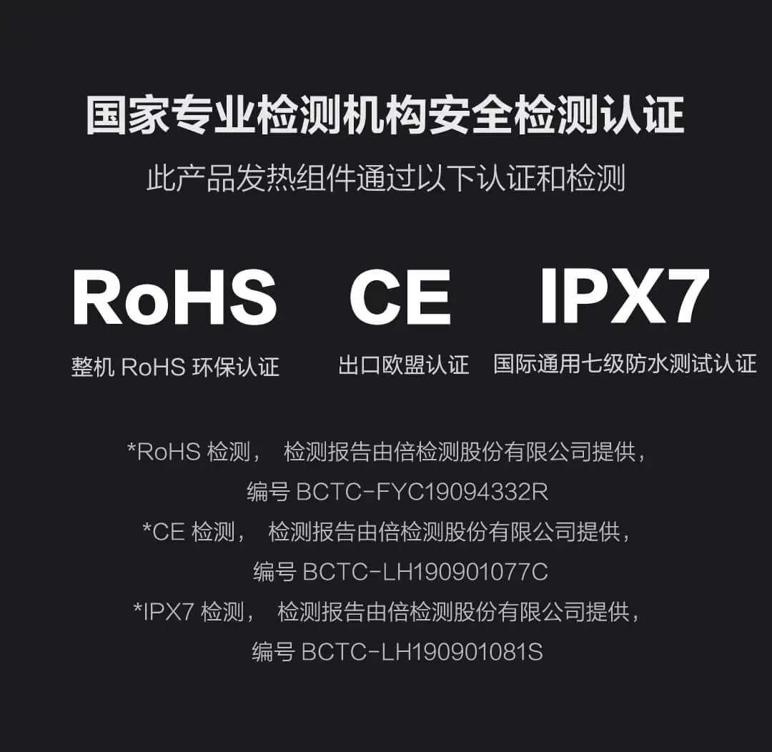 Xiaomi 3-в-1 интеллигентая(ый) Контроль температуры Для мужчин пуховик живота сзади перегородки 53Deg. C графеновой батареи отопления Ipx4 Куртка из искусственной кожи PU