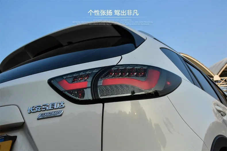 Автомобильный Стайлинг для Mazda CX-5 задние фонари Тайвань Sonar Mazda CX-5 светодиодный задний фонарь DRL+ тормоз+ Парк+ сигнал