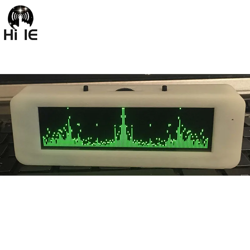 3 Inch OLED Stereo Music Spectrum Display Analyzer Amplifier Audio Level Indicator VU METER for Car player Light Atmosphere Lamp