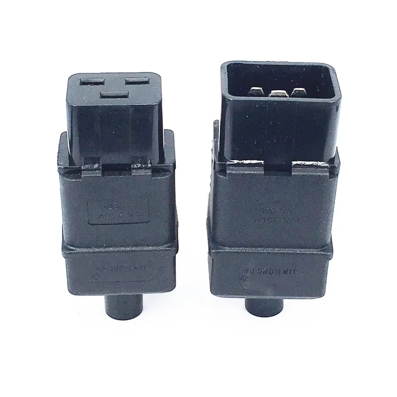 PDU/UPS  ǥ IEC320 C19 C20 16A 250V AC   ̺ ڵ Ŀ ̵ ÷   ÷, 1 