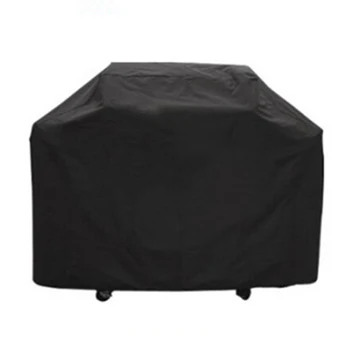 

Outdoor Camping Black Waterproof Bbq Cover Outdoor Rain Barbecue Grill Protector For Gas Charcoal Electric Barbeque Grill